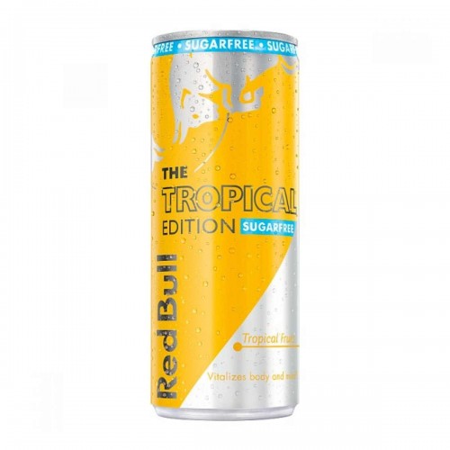 RED BULL YELLOW TROPICAL EDITION